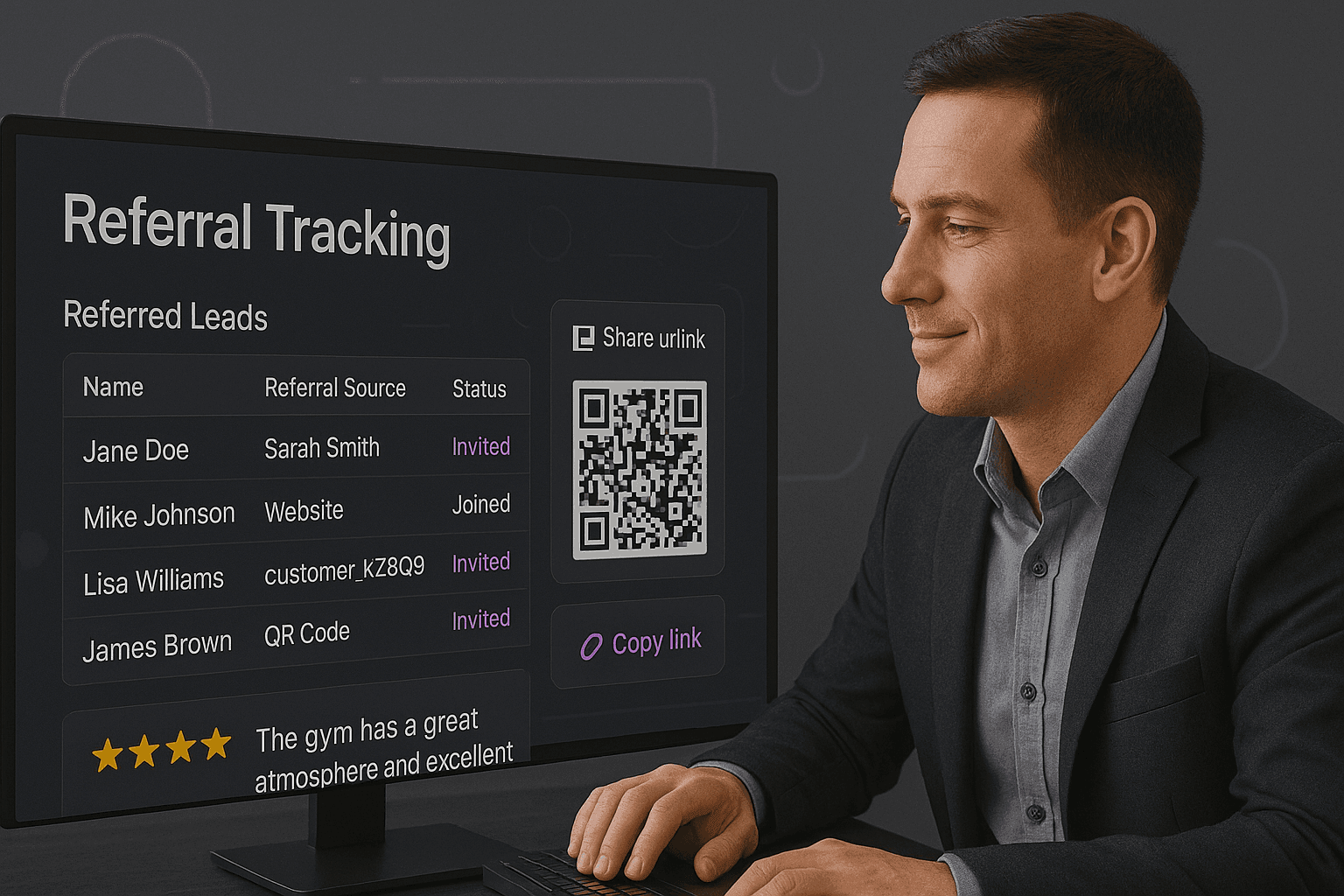 Referral Engine + Reviews