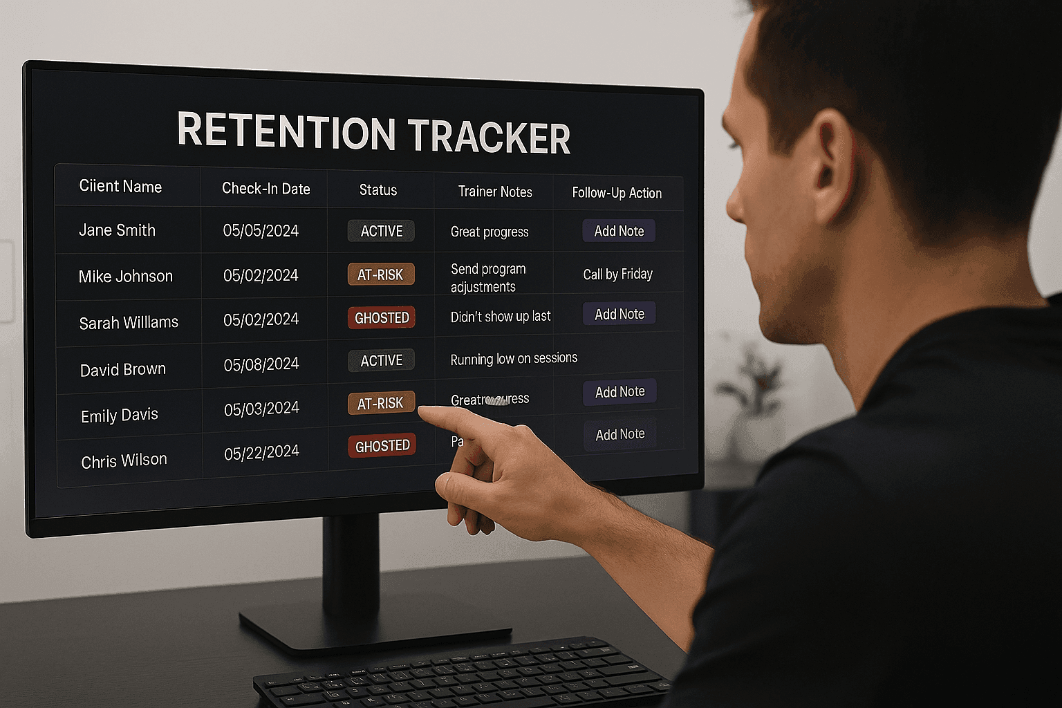 Retention Check-In Loops